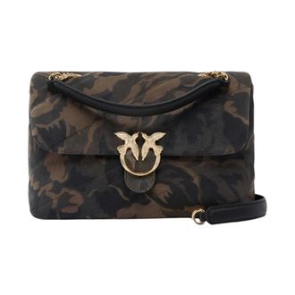 Pinko Love Puff Classic - - Bags - Donna - Verde - ONE SIZE