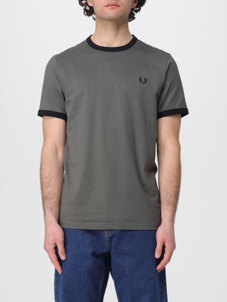 Fred Perry T-shirt in cotone con mini logo Fred Perry