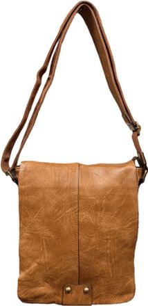 Generic Vintage Textured Womens Crossbody Bag Spacious Compartment Shoulder Handbag ZL-1694-3 (L.Brown)