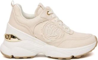 Michael Kors Schoenen, Dames, Beige, 39 EU, Katrina Wedge Trainer