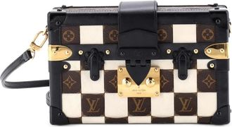 Louis Vuitton Clutch Damier Tressage Monogram - Nero