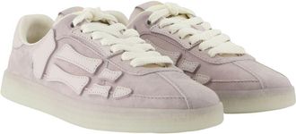 Amiri Womens Pacific Bones Sneaker Pink Lambskin