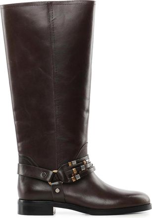 Pinko Cheval Leather Boots