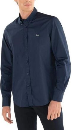 Harmont & Blaine Casual overhemd - Heren - Casual Overhemden - Blauw - 3XL - Katoen - Overhemden