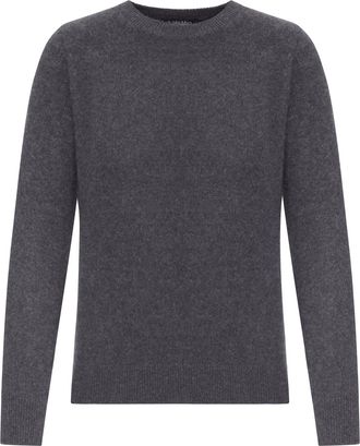 Max Mara COTTON-BLEND CREW-NECK SWEATER - Smaxmara - Woman
