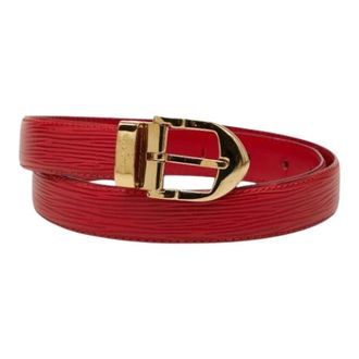 Louis Vuitton Cintura Vintage Pre-owned - - Pre-owned - Donna - Rosso - ONE SIZE