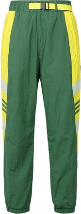 adidas Ub Pnt Wv Cb Contrast Color Stitching Casual Sports Long Pants Green GU1743