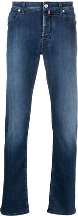 Jacob Cohen mid-rise straight-leg jeans - men - Polyester/Cotton/Spandex/Elastane - 30 - Blue