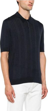 Tagliatore Peyton Gse 23-03 - Heren - Ronde hals truien - Blauw - 2XL - Truien & Vesten