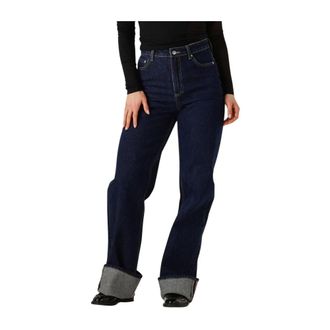 Edited Edited, Dames, Jeans, Blauw, Maat: W34 Denim