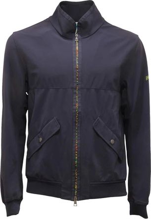 Bob Dream Jack in Blauw Made in Italy - Heren - Bomber jackets - Blauw - M - Jassen