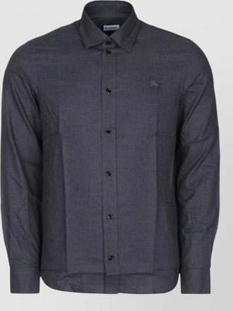 Burberry checked cotton shirt
