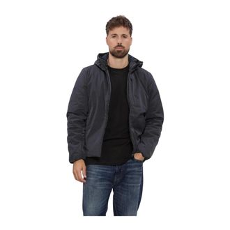 G-Star Clean Foundation Hooded Jacket - Heren - Jassen - Blauw - Maat: 2XL Poliester