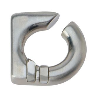 Rick Owens Crystal Prong Oor Cuffs - Dames - Oorbellen - Grijs - ONE Size - Accessoires