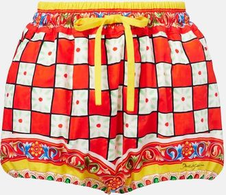 Dolce & Gabbana Shorts in cotone con stampa