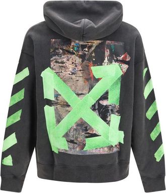 Off-white Bacco Arrow Skate Sweatshirt - Gray