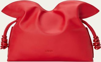 Loewe Flamenco Clutch Bag in Leather