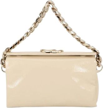 Gucci Pre-owned Shoulder Bags, female, Beige, Size: ONE SIZE Pre-owned Vintage Shoulder Bag