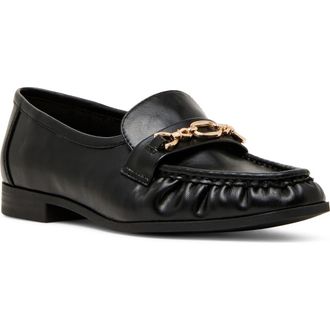 Anne Klein Better Loafer in Black Smooth at Nordstrom, Size 7.5