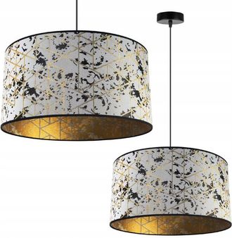 OEM L&aacute;mpara Colgante, L&aacute;mpara De Techo, Pantalla, Patr&oacute;n Dorado