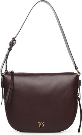 Pinko Leather Hobo Shoulder Bag
