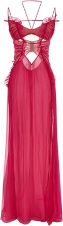 Nensi Dojaka Silk Long Womens Dress