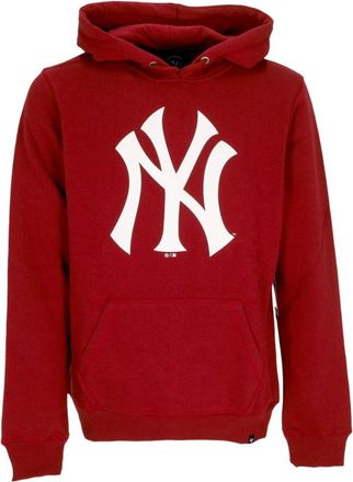 47 Brand Burnside Hoodie Neyyan - Heren - Hoodies - Rood - XS - Katoen - Hoodies & sweatvesten