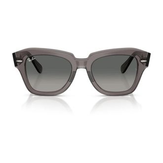 Ray-Ban RB 2186 Statestreet - unisex - Zonnebrillen - Grijs - 49 MM - Accessoires
