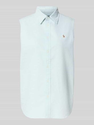 Polo Ralph Lauren Relaxed Fit Hemdbluse aus reiner Baumwolle in Lind, Gr&ouml;&szlig;e XL