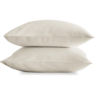 Sijo Set of 2 Sateen Pillowcases in Sand at Nordstrom, Size Standard