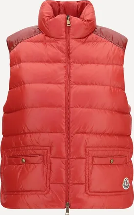Moncler Frelon Down Filled Vest Female 0