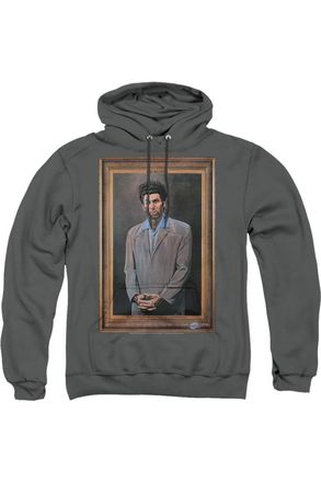 Gildan Seinfeld Kramer Portrait Adult Pull Over Hoodie / Hooded Sweatshirt