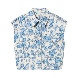 Twinset Donna, Camicette, Multicolore, S, new