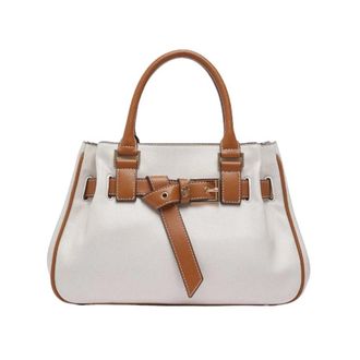 Liu Jo Kleine Tas Met Gesp - Dames - Handtassen - Wit - ONE Size - Polyester - Tassen