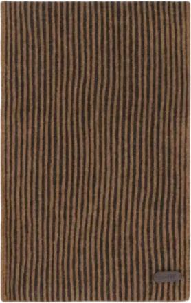 Moorer Womens Patterned Scarf In Caffe/nut