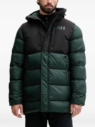 Helly Hansen Donsjack met capuchon - Groen