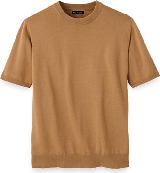Paul Fredrick Supima Cotton Crew Neck Sweater