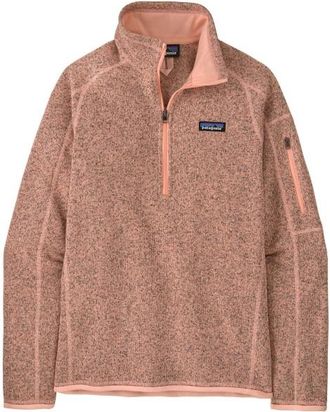 Patagonia Better Sweater 1/4 Zip Fleecepullover f&uuml;r Damen | braun