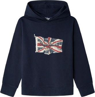 Pepe Jeans London Kids Sweatshirts, male, Blue, 8 Y, Union Jack Sweatshirt
