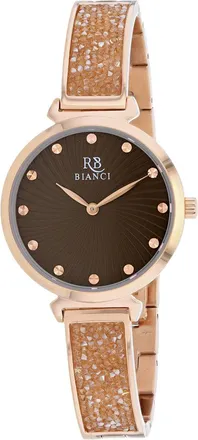 Roberto Bianci Womens Billare Brown Round 34mm