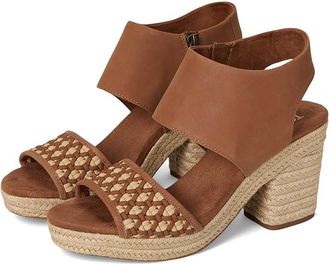 Toms Majorca Platform Womens Shoes Brown Sugar : 7.5 B - Medium, Textile