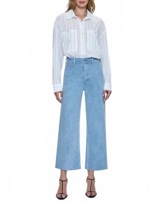 Pistola Denim Penny Crop Pant In Frost Blue