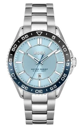 BOSS Runner Bracelet Watch, 44mm in Blue Dial at Nordstrom Rack