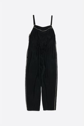 Bimba & Lola Fluid Jumpsuit With Adjustable Waist in Black at Nordstrom, Size Large Eu