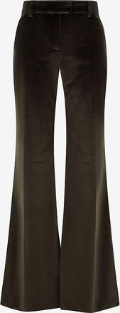 Barbara Bui Hose mit ausgestelltem Bein aus Baumwolle