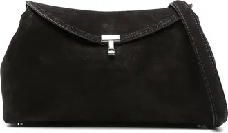 Toteme T-Lock Suede Clutch