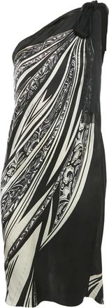 Just Cavalli Asymmetrische jurk - Zwart