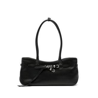 Margesherwood Buckled Leather Shoulder Bag