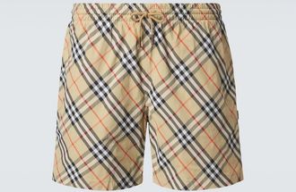 Burberry Burberry Check swim trunks