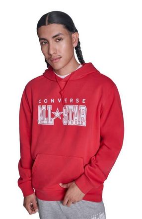Converse All Star Pullover Hoodie in Converse Red at Nordstrom, Size X-Large